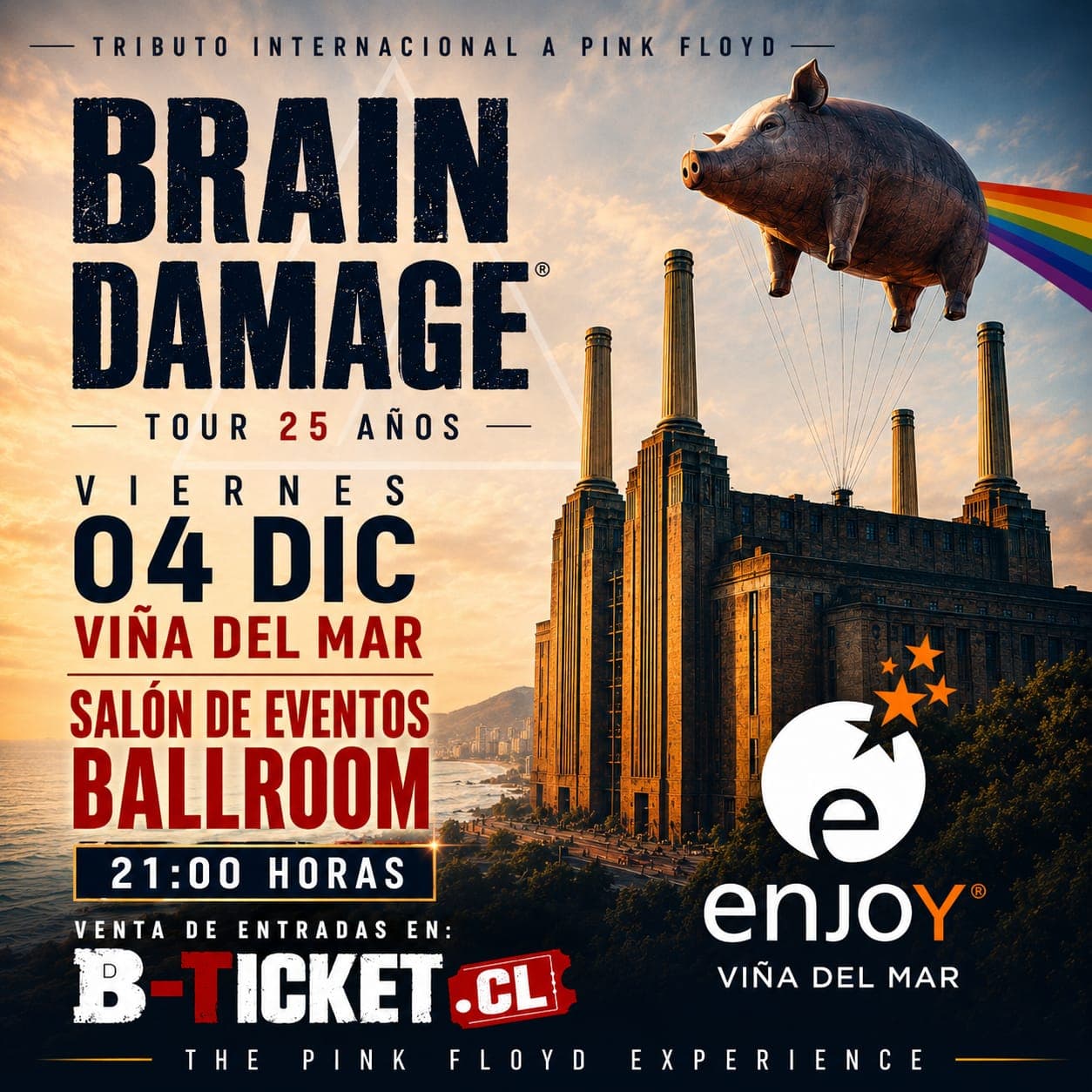 Enjoy Viña Brain Damage (Tributo Pink Floyd) image}